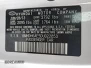 ✅ 2013 Hyundai Elantra GS • VIN: KMHDH6AE5DU022853 • Lot: 90781225. Listed on Copart with 153,427 mi. Free auction sales archive from the USA and detailed vehicle history report at DreamBid. Image 12.