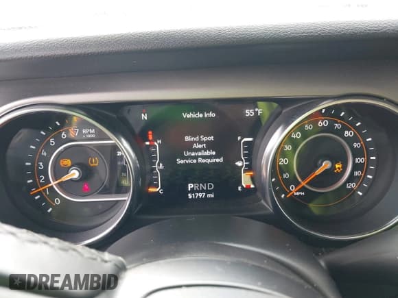 ✅ 2019 Jeep Wrangler Unlimited Sport • VIN: 1C4HJXDG3KW669444 • Лот: 41471931. Опубликован ранее на IAAI с пробегом 51 797 миль. Бесплатный доступ к архиву аукционных продаж из США и подробный отчёт об истории автомобиля на DreamBid. Изображение 7.