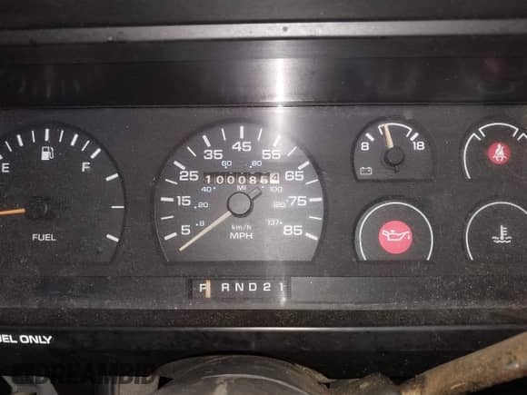 1987 Dodge Dakota z VIN 1B7GN14M1HS486188, wystawiony jako IAAI lot #42290899 z przebiegiem 100 085 mil mil oraz . Historia ofert i sprzedaży dostępna na DreamBid. Obrazek 7.