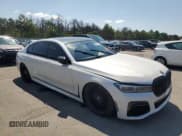 ✅ 2021 BMW 7 Series 750i xDrive • VIN: WBA7U2C00MCG12018 • Lot: 66362905. Listed on Copart with 76,277 mi. Free auction sales archive from the USA and detailed vehicle history report at DreamBid. Image 4.