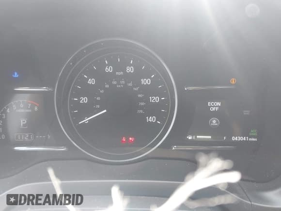 ✅ 2021 Honda HR-V EX-L • VIN: 3CZRU5H75MM712592 • Lot: 42483043. Listed on IAAI with 43,041 mi. Free auction sales archive from the USA and detailed vehicle history report at DreamBid. Image 7.