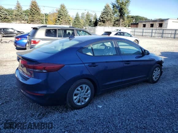 2017 Hyundai Elantra SE with VIN 5NPD74LF7HH089830, listed as a Copart auction lot 85665155 with 85,984 mi miles and Salvage title. Bid and sale history available at DreamBid. Image 3.