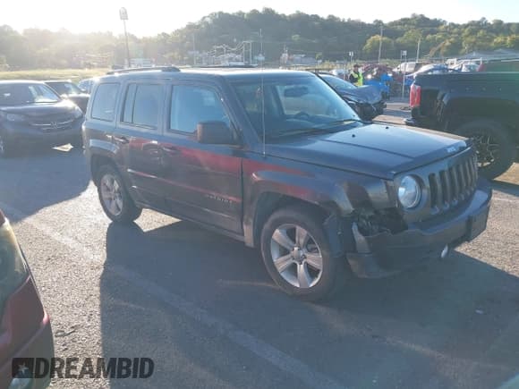✅ 2016 Jeep Patriot Sport • VIN: 1C4NJPBAXGD575596 • Lot: 43480694. Listed on IAAI with 133,017 mi. Free auction sales archive from the USA and detailed vehicle history report at DreamBid. Image 1.