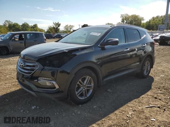 ✅ 2017 Hyundai Santa Fe 2.4L • VIN: 5NMZU3LB7HH006433 • Лот: 82514785. Опубликован ранее на Copart с пробегом 91 270 миль. Бесплатный доступ к архиву аукционных продаж из США и подробный отчёт об истории автомобиля на DreamBid. Изображение 1.