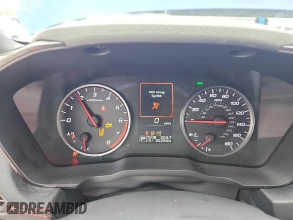 ✅ 2022 Subaru WRX GT • VIN: JF1VBAU6XN8032943 • Lot: 71635305. Listed on Copart with 33,224 mi. Free auction sales archive from the USA and detailed vehicle history report at DreamBid. Image 9.