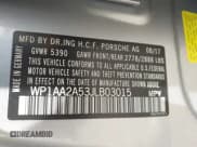 ✅ 2018 Porsche Macan • VIN: WP1AA2A53JLB03015 • Lot: 42519775. Listed on IAAI with 21,487 mi. Free auction sales archive from the USA and detailed vehicle history report at DreamBid. Image 9.