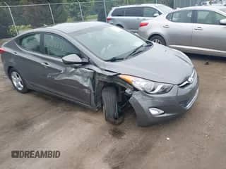2013 Hyundai Elantra GLS z VIN 5NPDH4AE0DH309147, wystawiony jako IAAI lot #42901539 z przebiegiem Nie podano mil oraz . Historia ofert i sprzedaży dostępna na DreamBid. Obrazek 1.