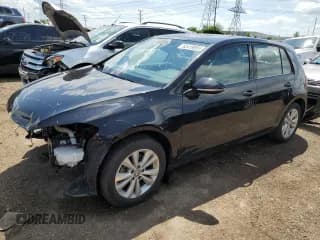 ✅ 2020 Volkswagen Golf TSI • VIN: 3VWG57AU1LM016684 • Lot: 62419095. Wystawiony na Copart z przebiegiem 23 149 mil. Bezpłatny archiwum sprzedaży aukcyjnych z USA i szczegółowy raport historii pojazdu na DreamBid. Zdjęcie 1.