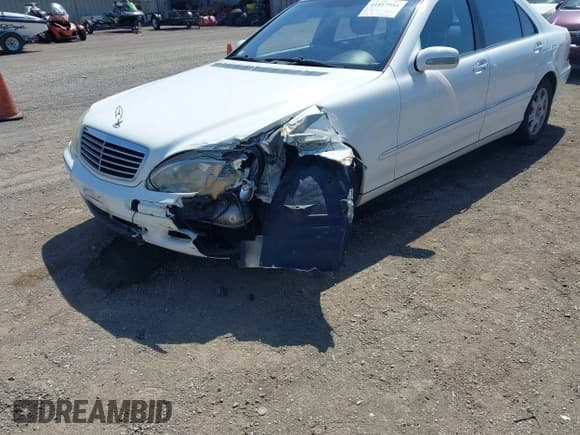 ✅ 2002 Mercedes-Benz S 430 • VIN: WDBNG70J32A282035 • Lot: 41817988. Listed on IAAI with 94,662 mi. Free auction sales archive from the USA and detailed vehicle history report at DreamBid. Image 6.