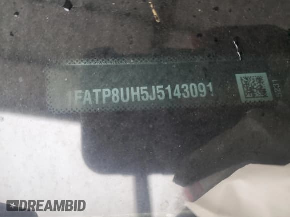 ✅ 2018 Ford Mustang EcoBoost Premium • VIN: 1FATP8UH5J5143091 • Lot: 86106365. Listed on Copart with 98,128 mi. Free auction sales archive from the USA and detailed vehicle history report at DreamBid. Image 13.