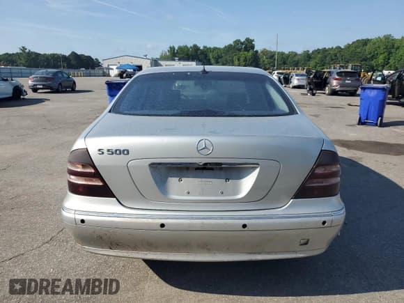 ✅ 2001 Mercedes-Benz S 320/430/500 • VIN: WDBNG75J61A197830 • Lot: 62815985. Wystawiony na Copart z przebiegiem Nie podano. Bezpłatny archiwum sprzedaży aukcyjnych z USA i szczegółowy raport historii pojazdu na DreamBid. Zdjęcie 6.