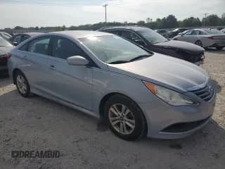 ✅ 2014 Hyundai Sonata GLS • VIN: 5NPEB4AC3EH858752 • Lot: 71556604. Listed on Copart with 135,947 mi. Free auction sales archive from the USA and detailed vehicle history report at DreamBid. Image 4.
