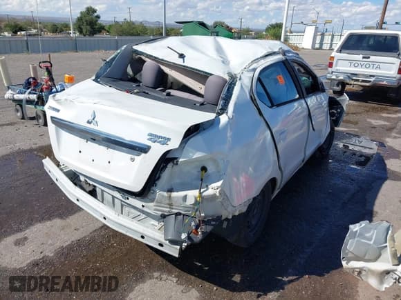 ✅ 2018 Mitsubishi Mirage ES • VIN: ML32F3FJ2JHF09248 • Lot: 43321936. Listed on IAAI with Not provided. Free auction sales archive from the USA and detailed vehicle history report at DreamBid. Image 4.