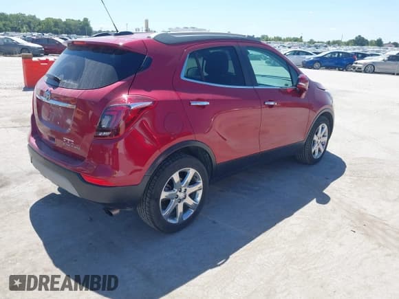 ✅ 2019 Buick Encore Essence • VIN: KL4CJCSM0KB865466 • Lot: 43075429. Listed on IAAI with 75,913 mi. Free auction sales archive from the USA and detailed vehicle history report at DreamBid. Image 4.