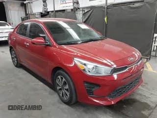 ✅ 2021 Kia Rio S • VIN: 3KPA24AD1ME425232 • Lot: 43531162. Listed on IAAI with 42,263 mi. Free auction sales archive from the USA and detailed vehicle history report at DreamBid. Image 1.