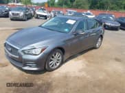 ✅ 2014 Infiniti Q50 Sport • VIN: JN1BV7ARXEM687913 • Lot: 42901162. Wystawiony na IAAI z przebiegiem 156 493 mil. Bezpłatny archiwum sprzedaży aukcyjnych z USA i szczegółowy raport historii pojazdu na DreamBid. Zdjęcie 2.
