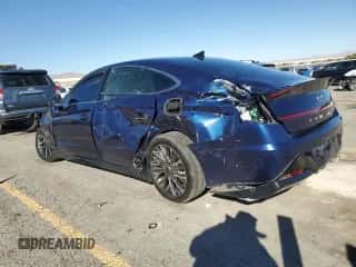 2020 Hyundai Sonata Limited z VIN 5NPEH4J26LH035252, wystawiony jako Copart lot #85861605 z przebiegiem 80 461 mil mil oraz Szkoda całkowita • Salvage title. Historia ofert i sprzedaży dostępna na DreamBid. Obrazek 2.