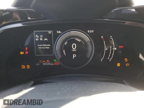 ✅ 2024 Lexus NX 350h • VIN: JTJAKCEZ0R2020514 • Lot: 51346085. Listed on Copart with 26,524 mi. Free auction sales archive from the USA and detailed vehicle history report at DreamBid. Image 9.