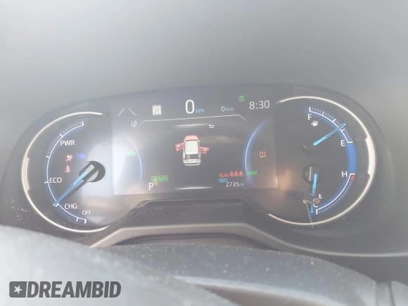 ✅ 2025 Toyota RAV4 Hybrid XLE • VIN: 4T3RWRFVXSU188814 • Lot: 43223909. Listed on IAAI with 2,735 mi. Free auction sales archive from the USA and detailed vehicle history report at DreamBid. Image 7.