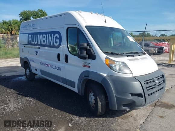 ✅ 2016 Ram ProMaster Cargo • VIN: 3C6TRVDG0GE128805 • Lot: 42687893. Listed on IAAI with Not provided. Free auction sales archive from the USA and detailed vehicle history report at DreamBid. Image 1.