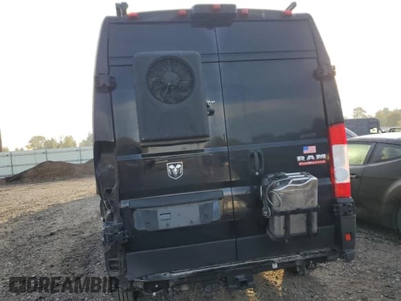 ✅ 2021 Ram ProMaster Cargo • VIN: 3C6LRVCG2ME531732 • Lot: 86318325. Listed on Copart with 54,326 mi. Free auction sales archive from the USA and detailed vehicle history report at DreamBid. Image 6.