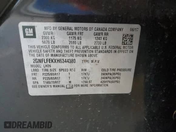 2017 Chevrolet Equinox LT с VIN 2GNFLFEKXH6344380, выставлен на аукционе Copart как лот 82578895 с пробегом 122 237 миль миль и Чистый • Clean title. История ставок и продаж доступна на DreamBid. Изображение 13.