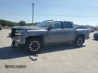 ✅ 2024 Nissan Frontier Pro-X • VIN: 1N6ED1EJ7RN658493 • Lot: 81479765. Listed on Copart with 20,584 mi. Free auction sales archive from the USA and detailed vehicle history report at DreamBid. Image 1.