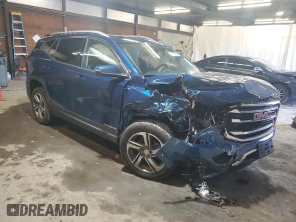 ✅ 2020 GMC Terrain SLT • VIN: 3GKALVEV0LL168312 • Lot: 92536265. Listed on Copart with Not provided. Free auction sales archive from the USA and detailed vehicle history report at DreamBid. Image 4.