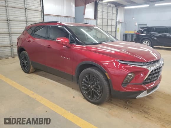 ✅ 2024 Chevrolet Blazer LT • VIN: 3GNKBDR48RS199165 • Lot: 64193205. Listed on Copart with 7,309 mi. Free auction sales archive from the USA and detailed vehicle history report at DreamBid. Image 4.