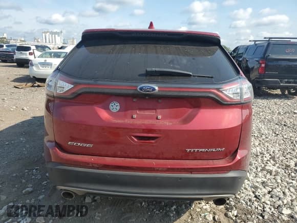 ✅ 2016 Ford Edge Titanium • VIN: 2FMPK3K81GBB93423 • Lot: 68081065. Listed on Copart with 169,488 mi. Free auction sales archive from the USA and detailed vehicle history report at DreamBid. Image 6.