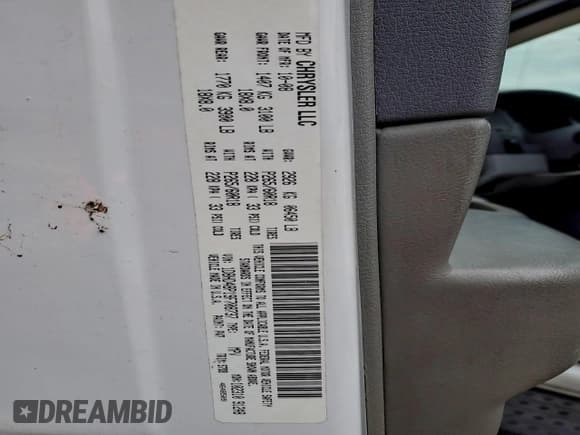 ✅ 2009 Dodge Durango SLT • VIN: 1D8HD48P19F708737 • Lot: 96381205. Listed on Copart with 207,539 mi. Free auction sales archive from the USA and detailed vehicle history report at DreamBid. Image 13.