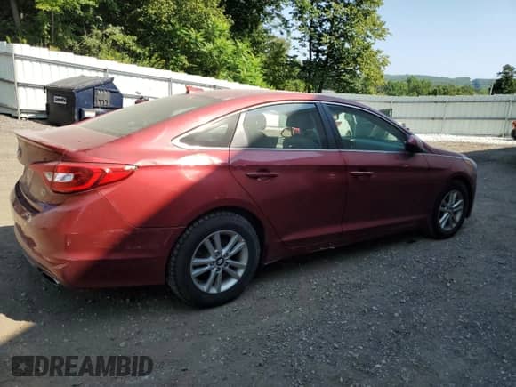 2016 Hyundai Sonata 2.4L z VIN 5NPE24AF8GH350578, wystawiony jako Copart lot #68241135 z przebiegiem 80 695 mil mil oraz Szkoda całkowita • Salvage title. Historia ofert i sprzedaży dostępna na DreamBid. Obrazek 3.