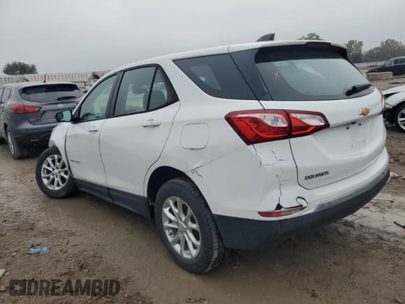✅ 2018 Chevrolet Equinox LS • VIN: 2GNAXREV0J6225799 • Lot: 90907535. Listed on Copart with 123,465 mi. Free auction sales archive from the USA and detailed vehicle history report at DreamBid. Image 2.