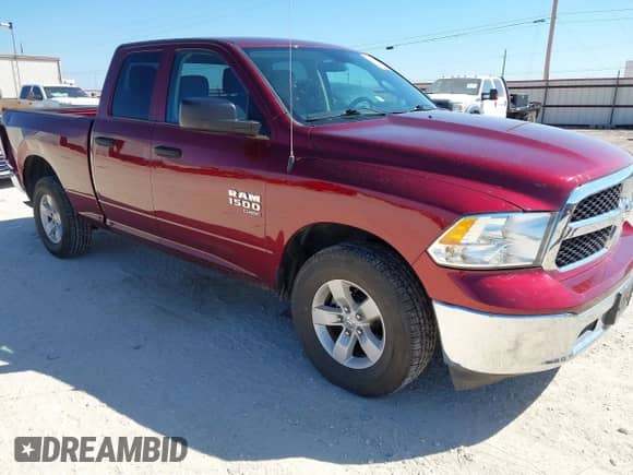 2024 Ram 1500 SLT z VIN 1C6RR7GG6RS147764, wystawiony jako IAAI lot #42824558 z przebiegiem 41 725 mil mil oraz . Historia ofert i sprzedaży dostępna na DreamBid. Obrazek 1.