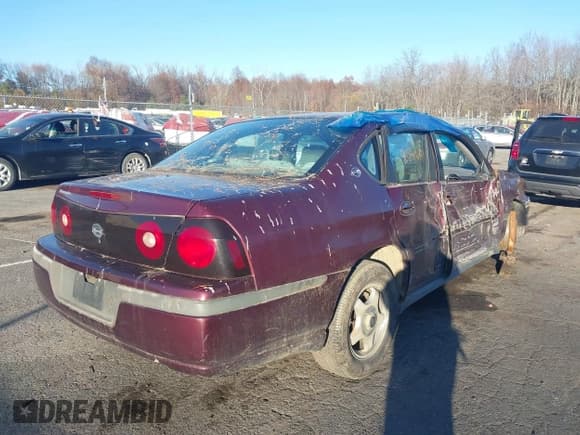 ✅ 2004 Chevrolet Impala • VIN: 2G1WF55E649235355 • Lot: 40881680. Listed on IAAI with 119,816 mi. Free auction sales archive from the USA and detailed vehicle history report at DreamBid. Image 4.