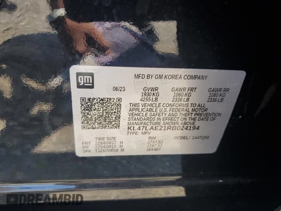 ✅ 2024 Buick Envista Preferred • VIN: KL47LAE21RB024194 • Lot: 64237324. Wystawiony na Copart z przebiegiem Nie podano. Bezpłatny archiwum sprzedaży aukcyjnych z USA i szczegółowy raport historii pojazdu na DreamBid. Zdjęcie 13.