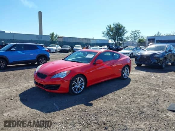 2012 Hyundai Genesis Coupe Premium with VIN KMHHT6KD0CU070104, listed as a IAAI auction lot 43489365 with 123,595 mi miles and . Bid and sale history available at DreamBid. Image 2.
