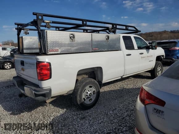 ✅ 2019 Chevrolet Silverado 2500HD Work Truck • VIN: 2GC2CREG2K1226400 • Лот: 93033655. Опубликован ранее на Copart с пробегом 109 062 миль. Бесплатный доступ к архиву аукционных продаж из США и подробный отчёт об истории автомобиля на DreamBid. Изображение 3.