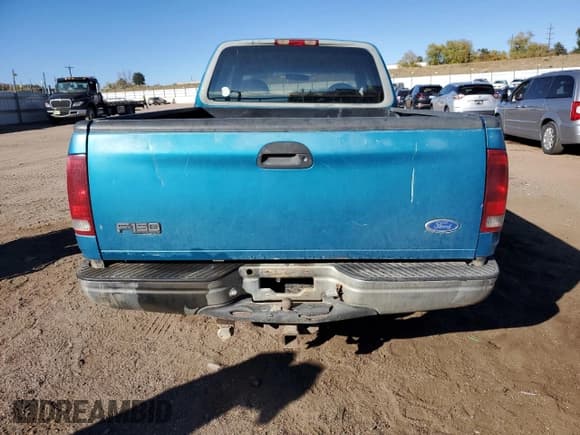 ✅ 1997 Ford F-150 • VIN: 1FTDX1767VKC71629 • Lot: 90294295. Listed on Copart with 107,953 mi. Free auction sales archive from the USA and detailed vehicle history report at DreamBid. Image 6.