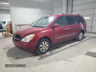 ✅ 2007 Hyundai Entourage GLS • VIN: KNDMC233076039155 • Лот: 87411035. Опубликован ранее на Copart с пробегом 201 993 миль. Бесплатный доступ к архиву аукционных продаж из США и подробный отчёт об истории автомобиля на DreamBid. Изображение 1.