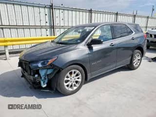 2020 Chevrolet Equinox LT с VIN 2GNAXJEV2L6104700, выставлен на аукционе Copart как лот 81922835 с пробегом 75 637 миль миль и Списание • Salvage title. История ставок и продаж доступна на DreamBid. Изображение 1.
