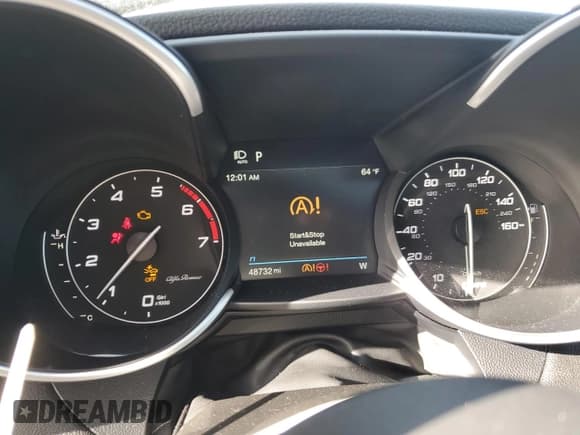 ✅ 2020 Alfa Romeo Giulia Ti Sport • VIN: ZARFANBN7L7625834 • Лот: 84615745. Опубликован ранее на Copart с пробегом 48 732 миль. Бесплатный доступ к архиву аукционных продаж из США и подробный отчёт об истории автомобиля на DreamBid. Изображение 9.