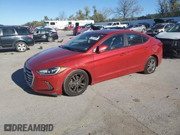 2017 Hyundai Elantra SE z VIN 5NPD84LF3HH159708, wystawiony jako Copart lot #82621095 z przebiegiem 199 852 mil mil oraz Szkoda całkowita • Salvage title. Historia ofert i sprzedaży dostępna na DreamBid. Obrazek 1.