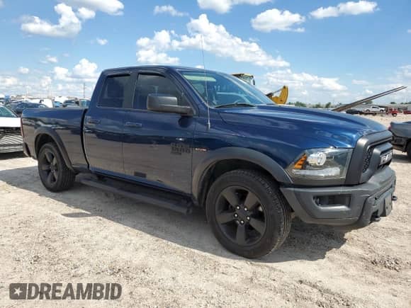 2019 Ram 1500 Warlock с VIN 1C6RR6GT1KS697614, выставлен на аукционе Copart как лот 56243495 с пробегом 104 739 миль миль и Списание • Salvage title. История ставок и продаж доступна на DreamBid. Изображение 4.