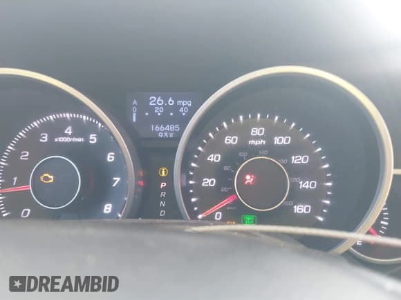 ✅ 2013 Acura TL • VIN: 19UUA8F29DA011506 • Lot: 42953787. Listed on IAAI with 166,485 mi. Free auction sales archive from the USA and detailed vehicle history report at DreamBid. Image 7.