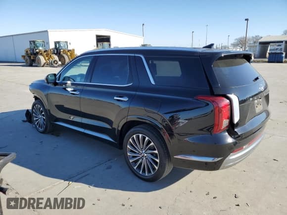 ✅ 2023 Hyundai Palisade Calligraphy • VIN: KM8R74GE8PU505388 • Лот: 89411945. Опубликован ранее на Copart с пробегом 48 144 миль. Бесплатный доступ к архиву аукционных продаж из США и подробный отчёт об истории автомобиля на DreamBid. Изображение 2.