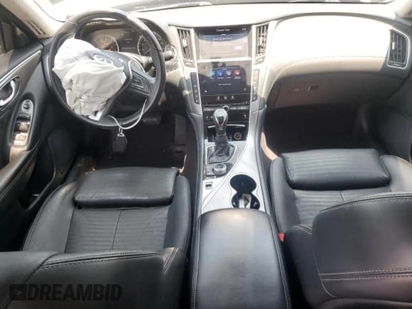 ✅ 2019 Infiniti Q50 Signature Edition • VIN: JN1EV7AR8KM591707 • Lot: 58957555. Listed on Copart with 53,450 mi. Free auction sales archive from the USA and detailed vehicle history report at DreamBid. Image 8.