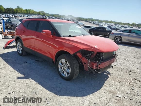 ✅ 2021 Chevrolet Blazer LT • VIN: 3GNKBDRSXMS508674 • Лот: 53268305. Опубликован ранее на Copart с пробегом 75 943 миль. Бесплатный доступ к архиву аукционных продаж из США и подробный отчёт об истории автомобиля на DreamBid. Изображение 4.