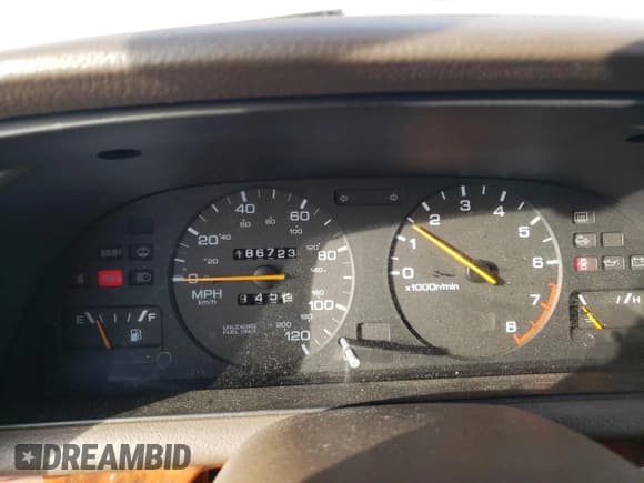 ✅ 1993 Nissan Altima GLE • VIN: 1N4BU31F9PC197007 • Lot: 45991865. Listed on Copart with 186,723 mi. Free auction sales archive from the USA and detailed vehicle history report at DreamBid. Image 9.
