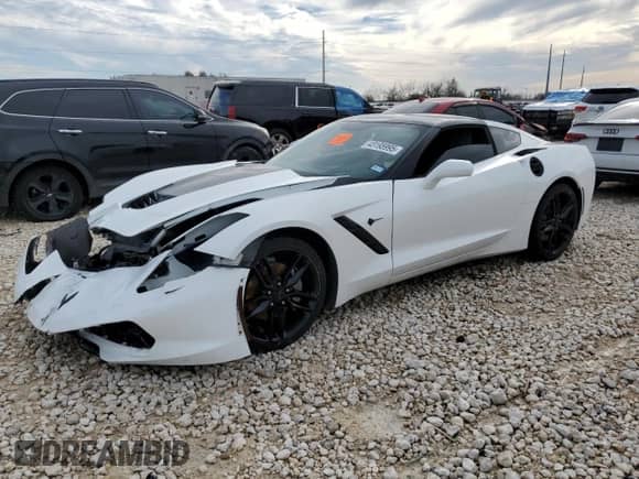 2018 Chevrolet Corvette 2LT с VIN 1G1YD2D70J5101448, выставлен на аукционе Copart как лот 43195995 с пробегом 34 473 миль миль и Списание • Salvage title. История ставок и продаж доступна на DreamBid. Изображение 1.